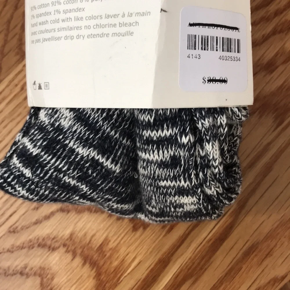Anthropologie Tinoretta Marled Footless Tights